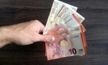 Geld in der Hand - Euro