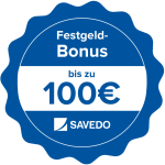 Savedo 100 Euro Bonus