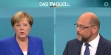 Bundestagswahl 2017: Merkel & Schulz im TV Duell