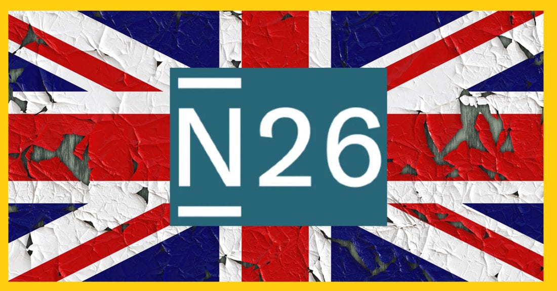 N26 Brexit - Die Smartphone Bank N26 schließt alle Konten in Großbritannien am 15. April 2020