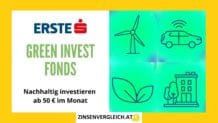Nachhaltig investieren in Österreich mit dem GREEN INVEST Fonds der ERSTE Bank & Sparkassen