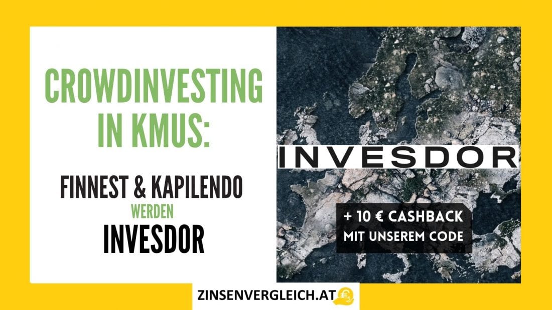 KMU Crowdinvesting Plattformen Kapilendo und Finnest fusionieren mit Invesdor
