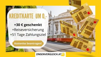 TF Bank Mastercard Gold Österreich - 30 Euro Neukundenaktion