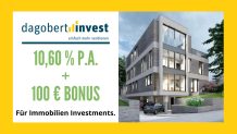 Dagobertinvest Crowdinvesting in Immobilien mit 10,60 Prozent Zinsen und 100 Euro Bonus bis 1.1.2023