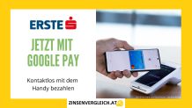 Google Pay in Österreich nun bei ERSTE Bank & Sparkassen